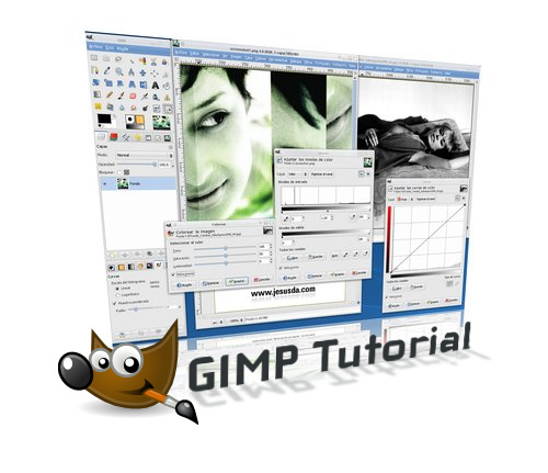 Gimp funcionando sobre Linux